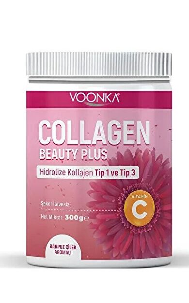 Voonka Voonka Collagen Beauty Plus Karpuz Çilek Aromalı 300gr