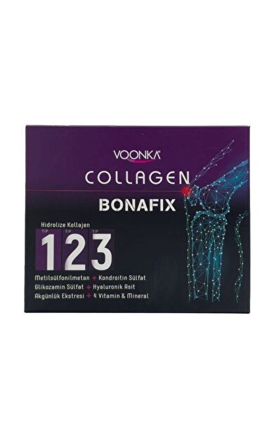Voonka Collagen Bonafix 50 ml x 30 Shot ( Karışık Meyve Aromalı formül )