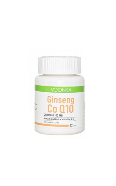 Voonka Ginseng Coenzyme Q10 30 Kapsül