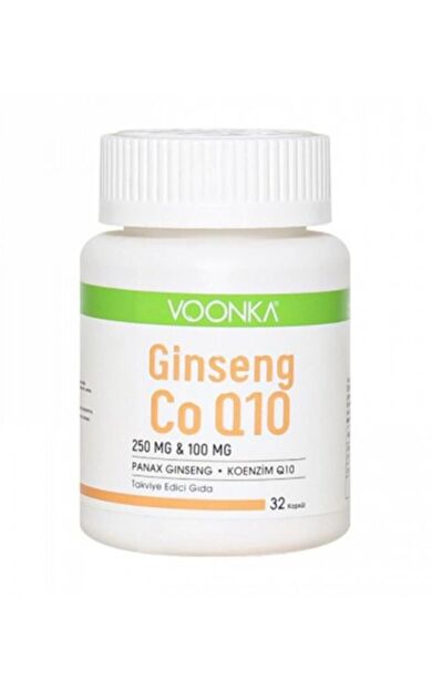 Voonka Ginseng Coq10 Koenzim 30 Kapsül