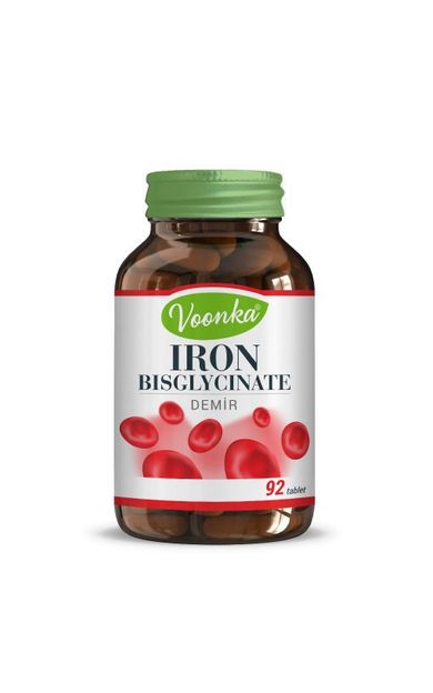 Voonka Iron Bisglycinate - Demir 90 Tablet