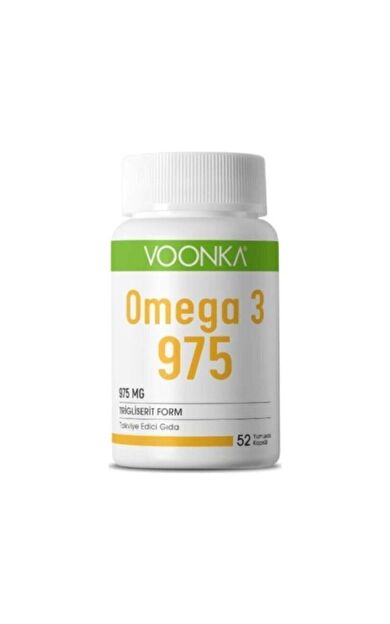 Voonka Omega 3 975mg 50 Kapsül