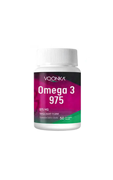 Voonka Omega 3 975mg 50 Kapsül