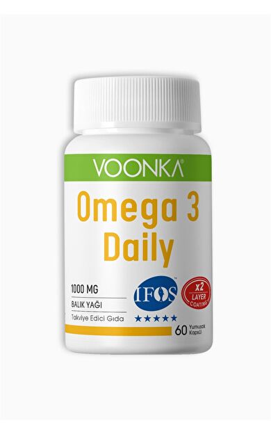 Voonka Omega 3 Daily 60 Yumuşak Kapsül