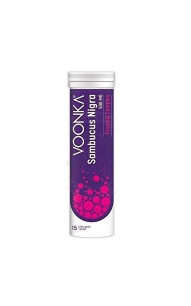 Voonka Sambucus Nigra Propolis Complex 15 Efervesan Tablet