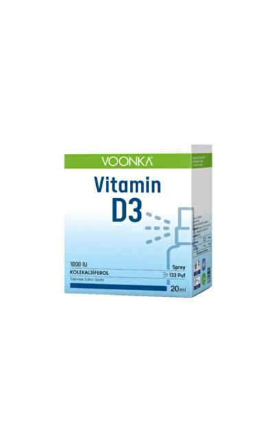 Voonka Vitamin D3 1000ıu 20ml