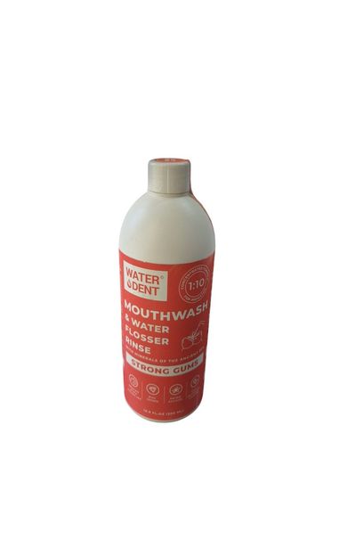 Waterdent Mouthwash Water Flosser Rinse Strong Gums 500 ml