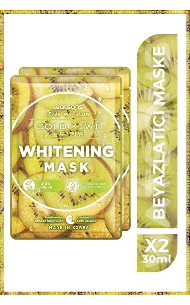 Fruity Maske Gold Kiwi Whitening Maske * 2 Adet
