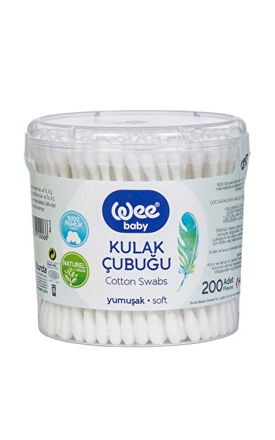 Wee Baby Pamuklu Kulak Çubuğu 200 Adet