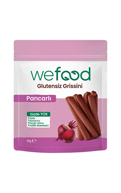 WEFOOD Glutensiz Grissini Pancarlı 40g