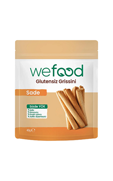 WEFOOD Glutensiz Grissini Sade 40g