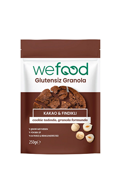 WEFOOD Glutensiz Granola Kakao & Fındıklı 250g