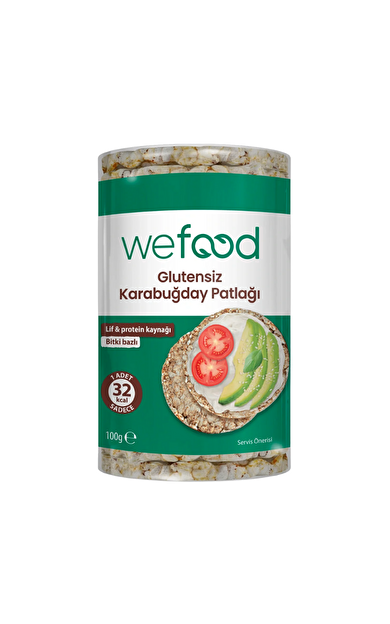 WEFOOD Karabuğday Patlağı 100g