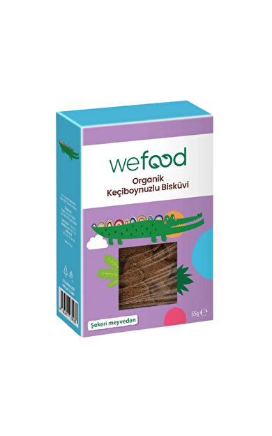 WEFOOD Kids Organik Keçiboynuzlu Bisküvi 55 gr