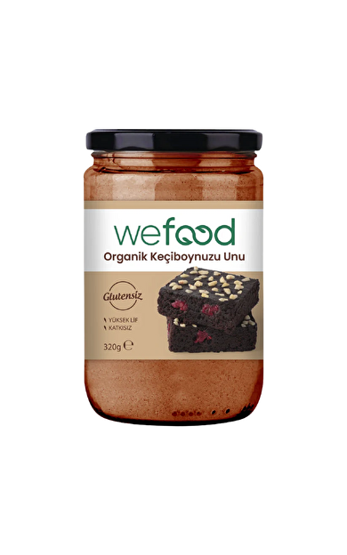 WEFOOD Organik Keçiboynuzu Unu 250g
