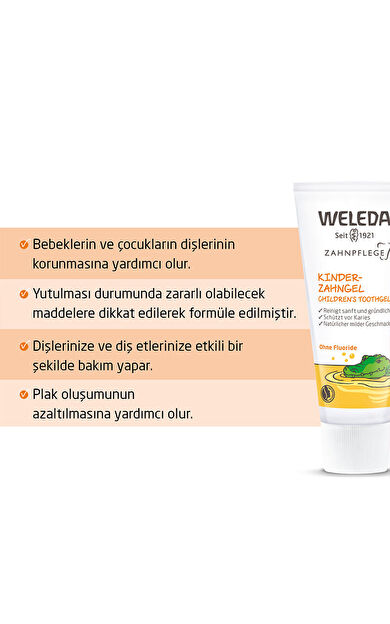 Weleda Bebek ve Çocuklar için Organik Diş Macunu 50 ml