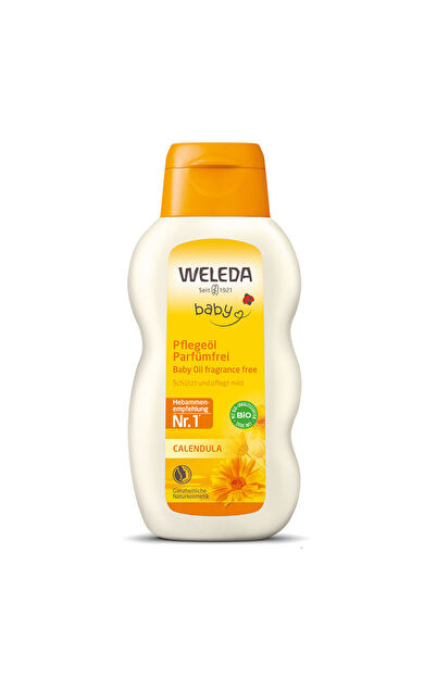 Weleda Calendula Organik Parfümsüz Bebek Yağı 200 ml