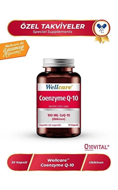 Wellcare Coenzyme Q10 100 Mg 30 Kapsül