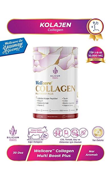 Wellcare Collagen Multiboost Plus Toz 345 gr