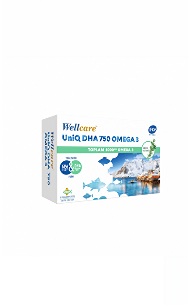Wellcare Omega 3 Balık Yağı 1200 mg 30 Kapsül
