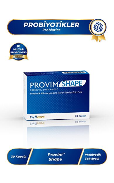 Wellcare Provim Shape 30 Kapsül