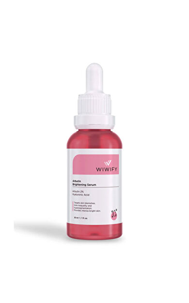 WIWIFY Leke Karşıtı ve Cilt Tonu Eşitleyici Arbutin Cilt Bakım Serumu 30 ml