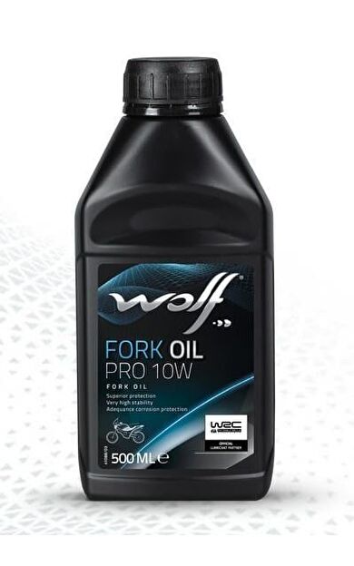 Wolf Fork Oil Pro 10W 500ML Amortisör Yağı
