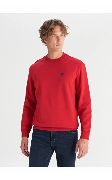 Wrangler Erkek Patch Logo Sweatshirt W2520255A47