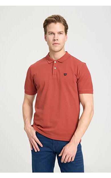 Wrangler Regular Fit Polo Yaka Erkek T-shirt W7D5K4XX2T222