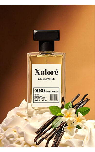 Xalore Eau De Parfume VELVET VANILLA BLEND 005 100 ML Vanilya Amber Unisex