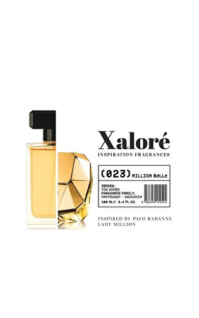 Xalore Eau De Parfume Lady Million Belle 023 100 ML Kadın Tatlı Çiçeksi