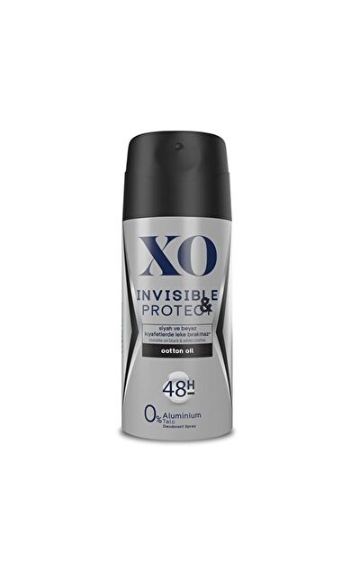 Xo Görünmez &amp; Koruyucu Erkek Deodorant Sprey 150 Ml