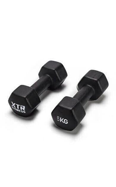 XTR Fitness Vinyl Neoprene Dambıl 5 Kg X 2 Adet