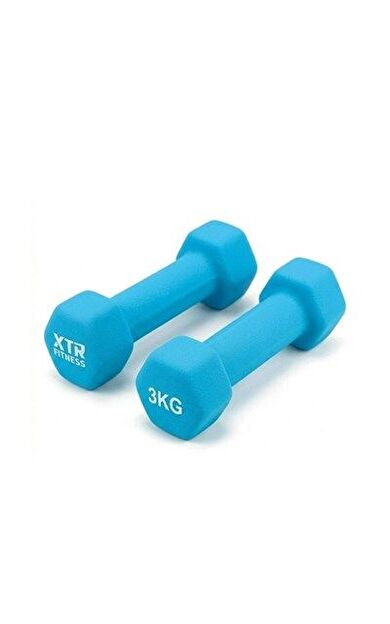 XTR Fitness Vinyl Neoprene Dambıl 3 Kg X 2 Adet
