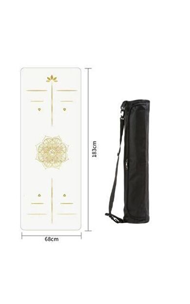 XTR Fitness Yoga Matı Premium Gold Series 5 Mm