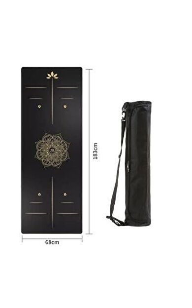 XTR Fitness Yoga Matı Premium Gold Series 5 Mm