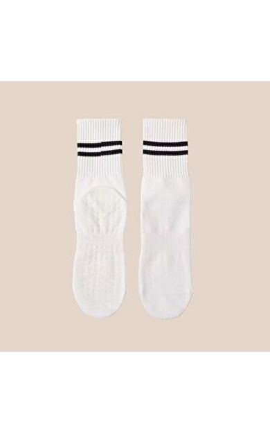 XTR Fitness Yoga Ve Pilates Çorabı EP00UE-27-C-BEYAZ