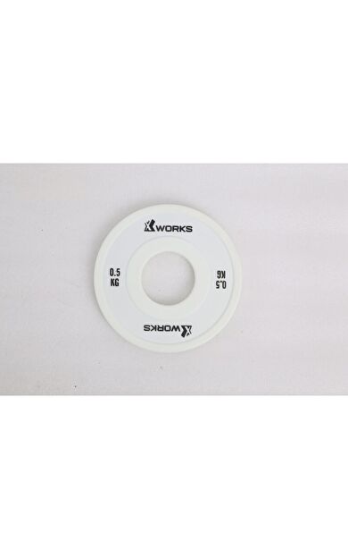 XWORKS Mikro Kauçuk Plaka (Çift) – Ara Ağırlık Seti 0.5KG (ÇİFT)