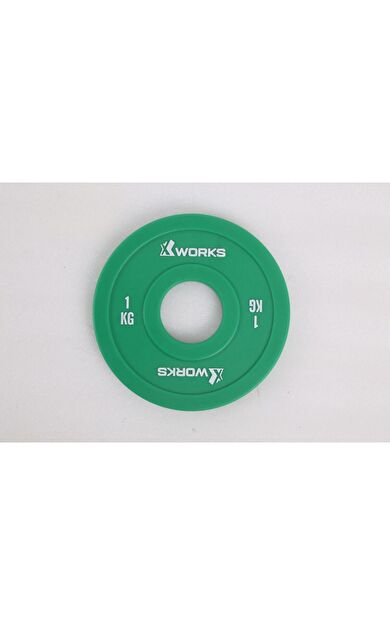 XWORKS Mikro Kauçuk Plaka (Çift) – Ara Ağırlık Seti 1KG (ÇİFT)