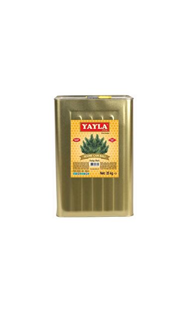 Yayla Süzme Çam Salgı Balı 25 Kg (Teneke)