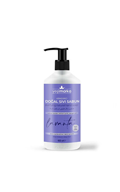 Yeşilmarka Arındırıcı Sıvı Sabun - Lavanta 400 ml