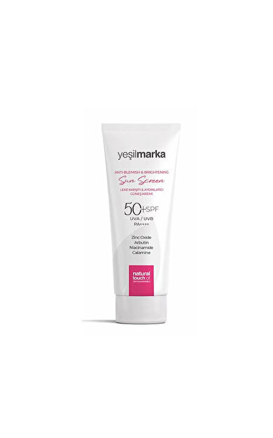 Yeşilmarka Leke Karşıtı & Aydınlatıcı Güneş Kremi 50+Spf 50 ml