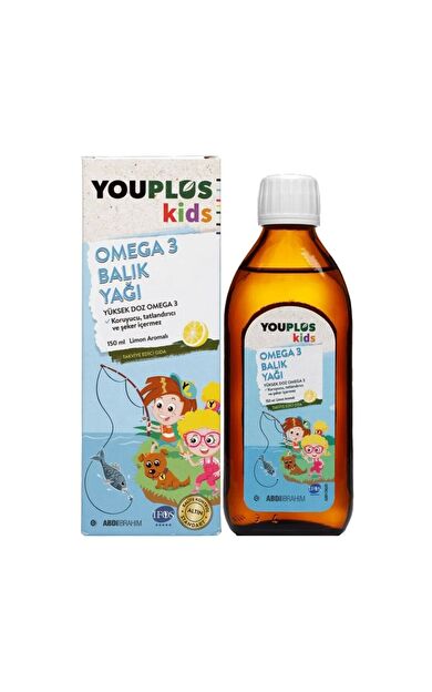 Youplus Kids Omega 3 150 ml Şurup