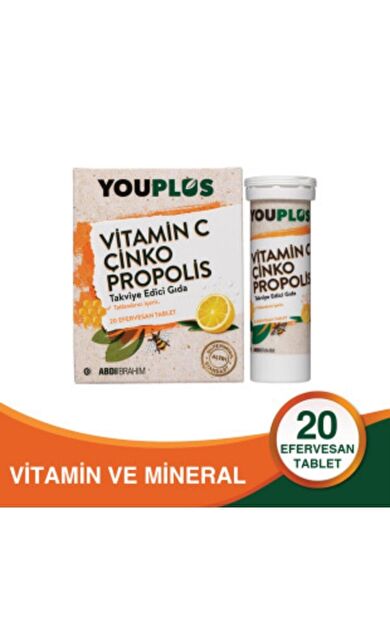 Youplus 20 Efervesan Tablet