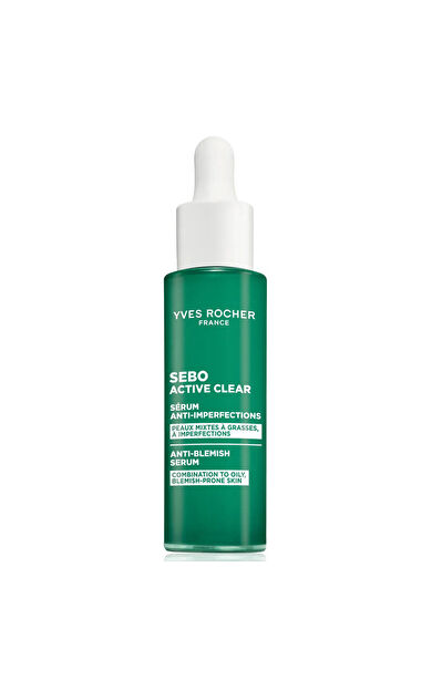 Yves Rocher Sebo Active Clear Vegetal Yağ Dengeleyici Cilt Serumu 30 ml