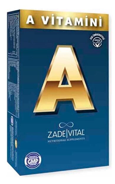 Zade Vital A Vitamini 500 mg 30 Kapsül