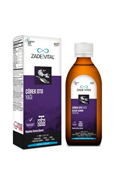 Zade Vital Çörek Otu Yağı 150 ml