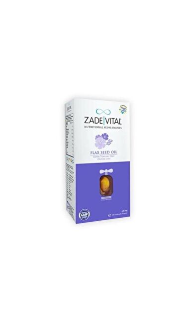 Zade Vital Keten Tohumu Yağı 60 Yumuşak Kapsül