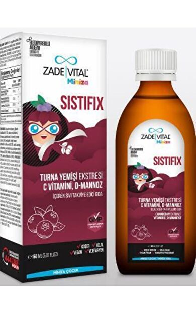 Zade Vital Miniza Sistifix Takviye Edici Gıda 150 ml