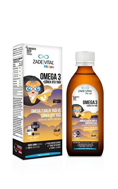 Zade Vital Omega + Çörek Otu Yağı 150 ml